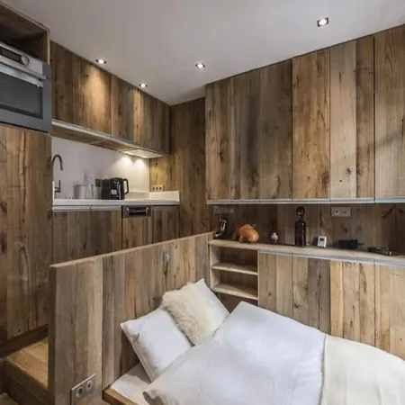 Studio For 3 People * Megève